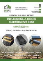 Recambios y Suministros Agrícolas BF50010 - BANDA FALDETA POR METROS 500/4 10MM